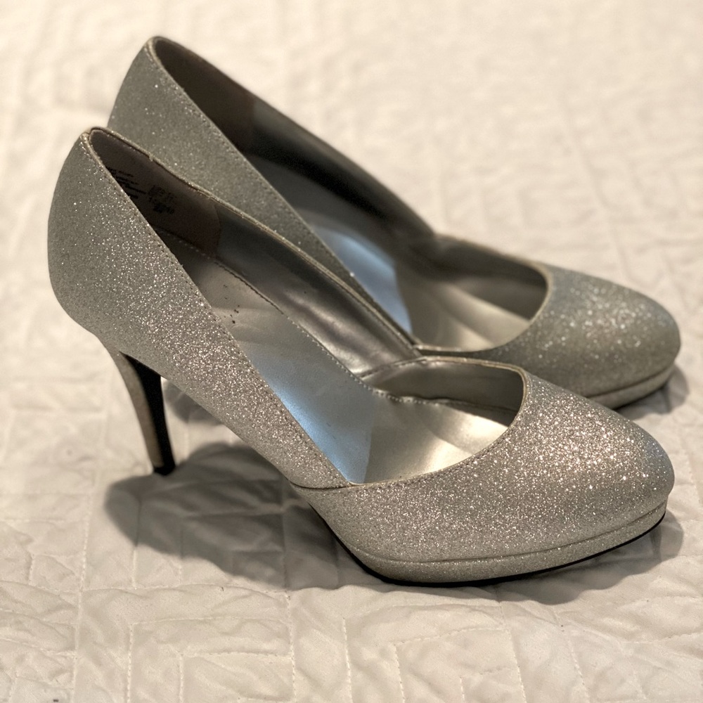 Glitter heels